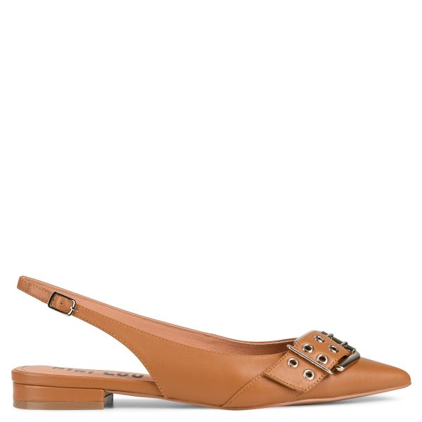 Ballerinas SAMIRA FLAT aus Leder