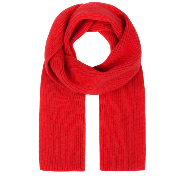 Strickschal aus Wolle