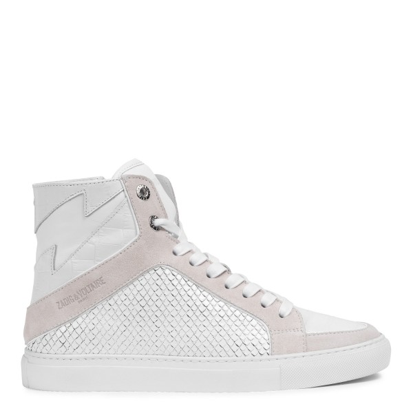 Zadig&Voltaire Sneaker ZV1747 Keith Blanc Side