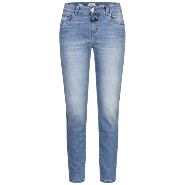 Closed Jeans Baker Long Mid Waist Mid Blue Front