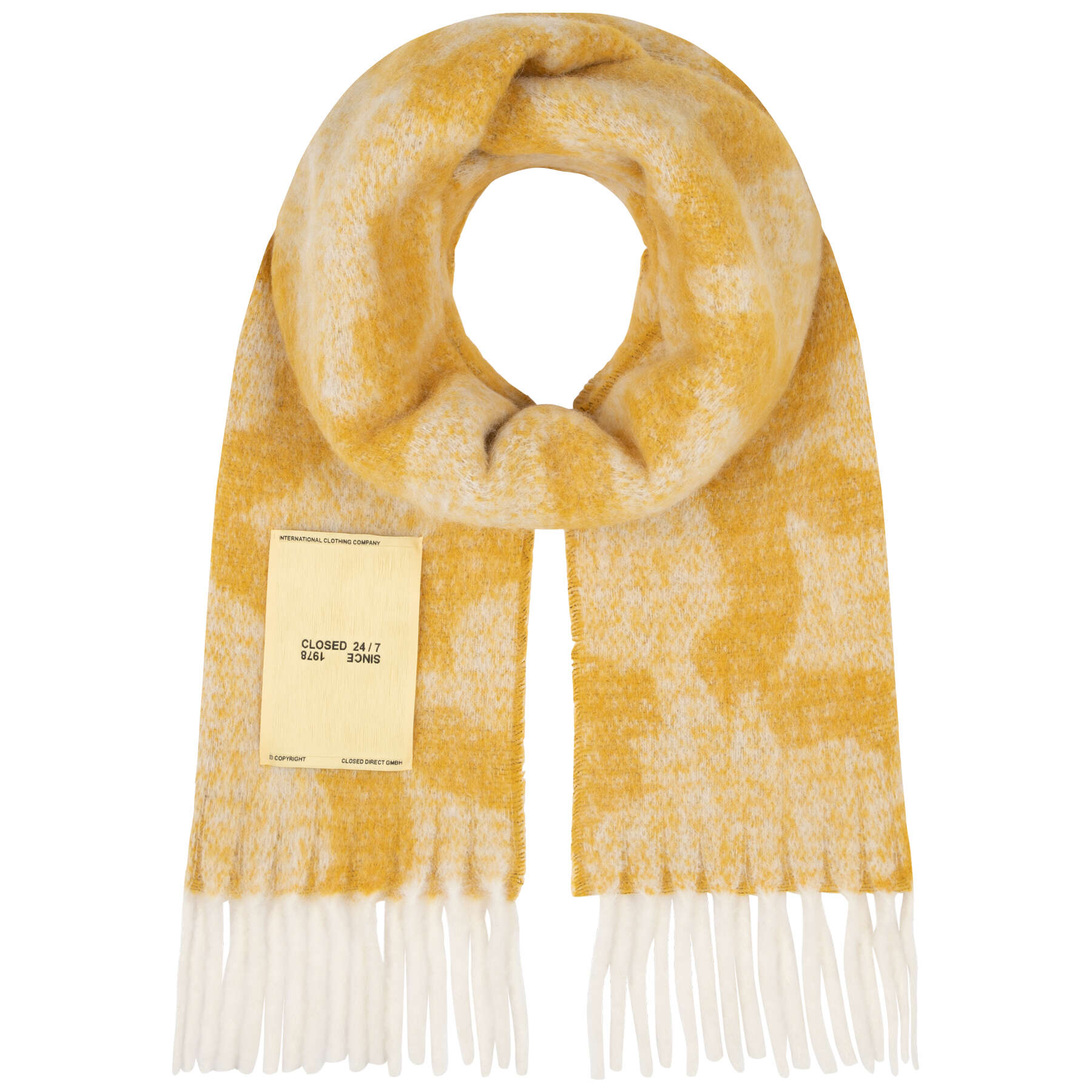 CLOSED Schal in Gelb online shoppen! | HENNE jetzt bei HENNE